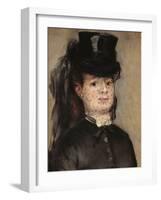 Madame Darras-Pierre-Auguste Renoir-Framed Giclee Print