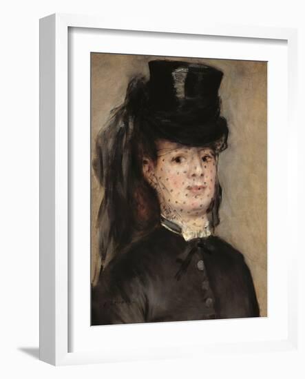 Madame Darras-Pierre-Auguste Renoir-Framed Giclee Print