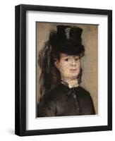 Madame Darras-Pierre-Auguste Renoir-Framed Premium Giclee Print