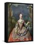 Madame De Beaujolais, 18th Century-Jean-Marc Nattier-Framed Stretched Canvas