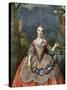 Madame De Beaujolais, 18th Century-Jean-Marc Nattier-Stretched Canvas