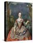 Madame De Beaujolais, 18th Century-Jean-Marc Nattier-Stretched Canvas