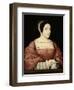 Madame De Canaples, C.1525-Jean Clouet-Framed Giclee Print