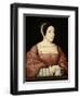 Madame De Canaples, C.1525-Jean Clouet-Framed Giclee Print