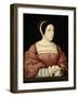 Madame De Canaples, C.1525-Jean Clouet-Framed Giclee Print