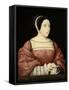 Madame De Canaples, C.1525-Jean Clouet-Framed Stretched Canvas