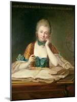 Madame De Chatelet-Lomont (1706-41)-Maurice Quentin de La Tour-Mounted Giclee Print