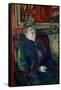 Madame De Gortzikoff, 1893-Henri de Toulouse-Lautrec-Framed Stretched Canvas