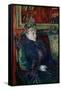 Madame De Gortzikoff, 1893-Henri de Toulouse-Lautrec-Framed Stretched Canvas