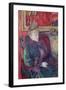 Madame De Gortzikoff, 1893-Henri de Toulouse-Lautrec-Framed Giclee Print