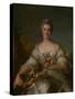 Madame De La Porte. in 1752.-Jean-Marc Nattier-Stretched Canvas