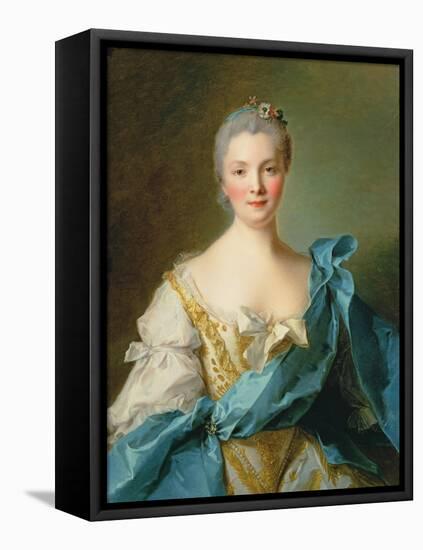 Madame De La Porte-Jean-Marc Nattier-Framed Stretched Canvas