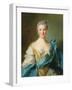 Madame De La Porte-Jean-Marc Nattier-Framed Giclee Print