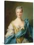 Madame De La Porte-Jean-Marc Nattier-Stretched Canvas