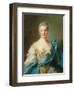 Madame De La Porte-Jean-Marc Nattier-Framed Giclee Print