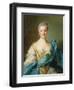 Madame De La Porte-Jean-Marc Nattier-Framed Giclee Print