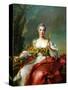 Madame De Maison-Rouge as Diana-Jean-Marc Nattier-Stretched Canvas