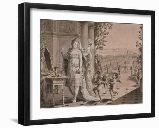 Madame de Montespan à Clagny-null-Framed Giclee Print