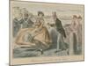 Madame De Normanville and the Squire-John Leech-Mounted Giclee Print