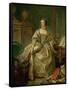 Madame De Pompadour (1721-1764)-Francois Boucher-Framed Stretched Canvas