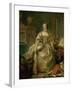 Madame De Pompadour (1721-1764)-Francois Boucher-Framed Giclee Print