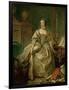 Madame De Pompadour (1721-1764)-Francois Boucher-Framed Premium Giclee Print