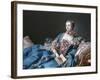 Madame de Pompadour, 1721-64, Mistress of Louis XV-Francois Boucher-Framed Giclee Print