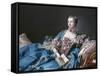 Madame de Pompadour, 1721-64, Mistress of Louis XV-Francois Boucher-Framed Stretched Canvas