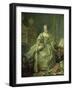 Madame De Pompadour (1721-64)-Francois Boucher-Framed Giclee Print