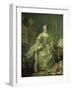 Madame De Pompadour (1721-64)-Francois Boucher-Framed Giclee Print