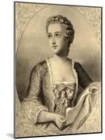 Madame De Pompadour (1721-64)-null-Mounted Giclee Print