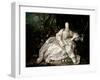 Madame De Pompadour (1721-64)-Francois Boucher-Framed Giclee Print