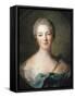 Madame de Pompadour 1748-Jean-Marc Nattier-Framed Stretched Canvas
