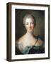 Madame de Pompadour 1748-Jean-Marc Nattier-Framed Giclee Print