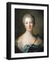 Madame de Pompadour 1748-Jean-Marc Nattier-Framed Giclee Print