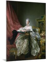 Madame De Pompadour, 1763-64-Francois-Hubert Drouais-Mounted Giclee Print