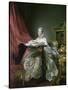 Madame De Pompadour, 1763-64-Francois-Hubert Drouais-Stretched Canvas