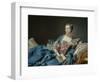 Madame De Pompadour, C.1758-Francois Boucher-Framed Giclee Print