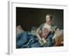 Madame De Pompadour, C.1758-Francois Boucher-Framed Giclee Print