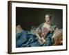 Madame De Pompadour, C.1758-Francois Boucher-Framed Giclee Print