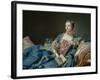 Madame De Pompadour, C.1758-Francois Boucher-Framed Giclee Print