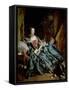 Madame De Pompadour-Francois Boucher-Framed Stretched Canvas