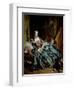 Madame De Pompadour-Francois Boucher-Framed Premium Giclee Print