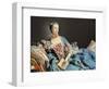 Madame De Pompadour-Francois Boucher-Framed Art Print