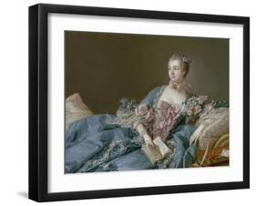 Madame de Pompadour-François Boucher-Framed Giclee Print