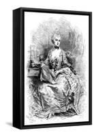 Madame De Pompadour-Barbant-Framed Stretched Canvas