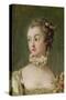 Madame de Pompadour-Francois Boucher-Stretched Canvas