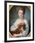 Madame De Porcin, 1774-Jean Baptiste Greuze-Framed Premium Giclee Print