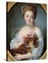 Madame De Porcin, 1774-Jean Baptiste Greuze-Stretched Canvas