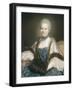 Madame de Rozeville-Maurice Quentin de La Tour-Framed Giclee Print